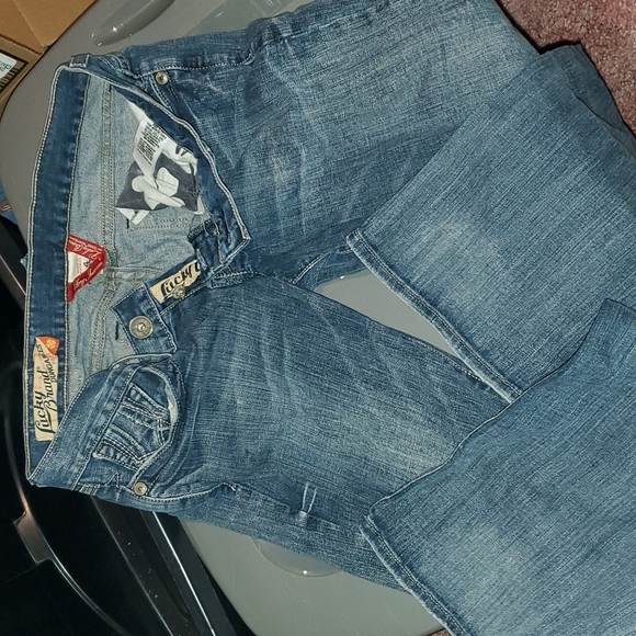 Lucky you Brand Jeans size 4 x 27"L - Picture 2 of 7